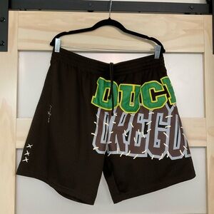 Mitchell & Ness x Travis Scott Oregon Ducks Mesh Shorts XL